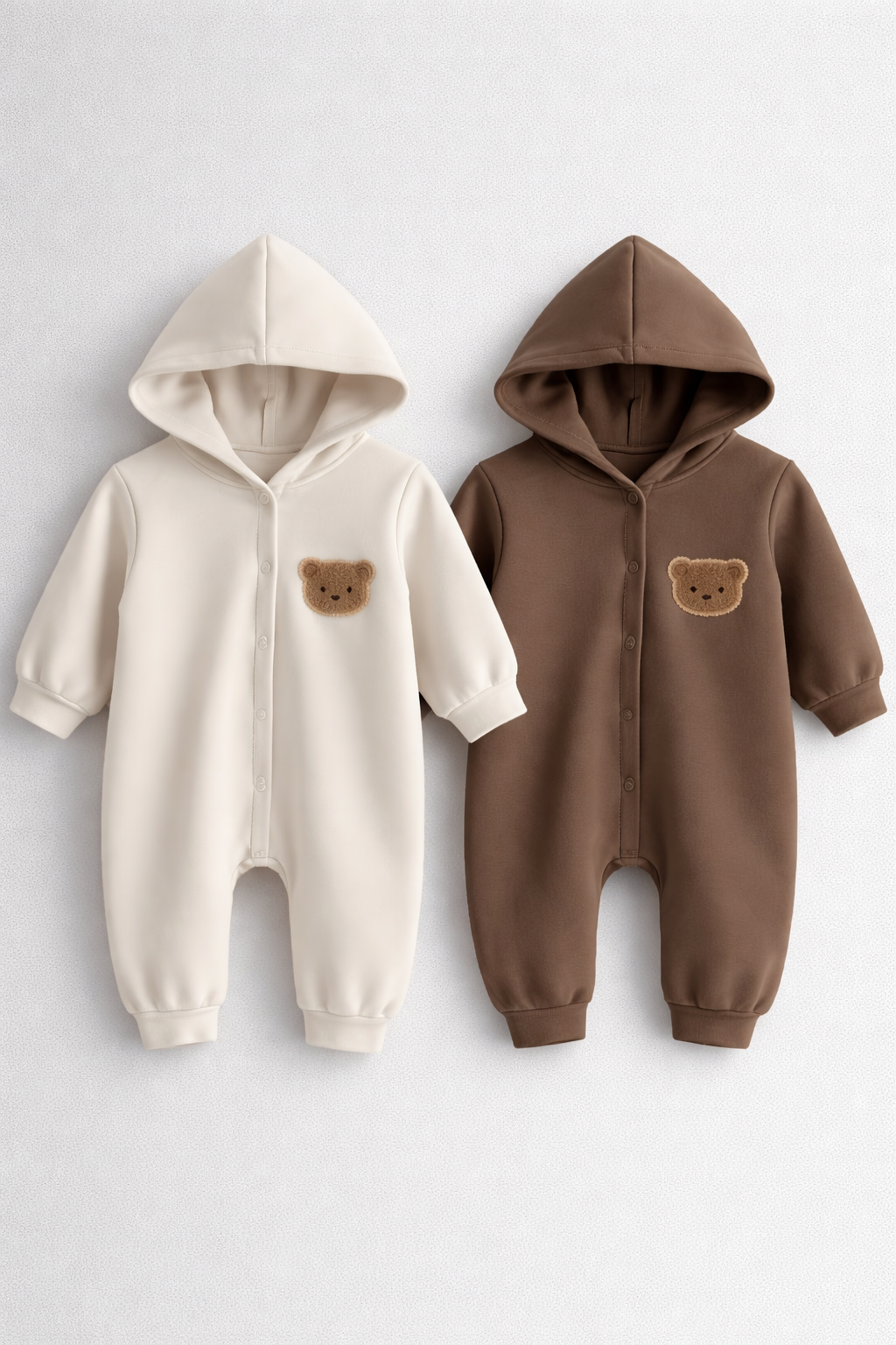Baby Hooded Bear Onesie | Infants - Children