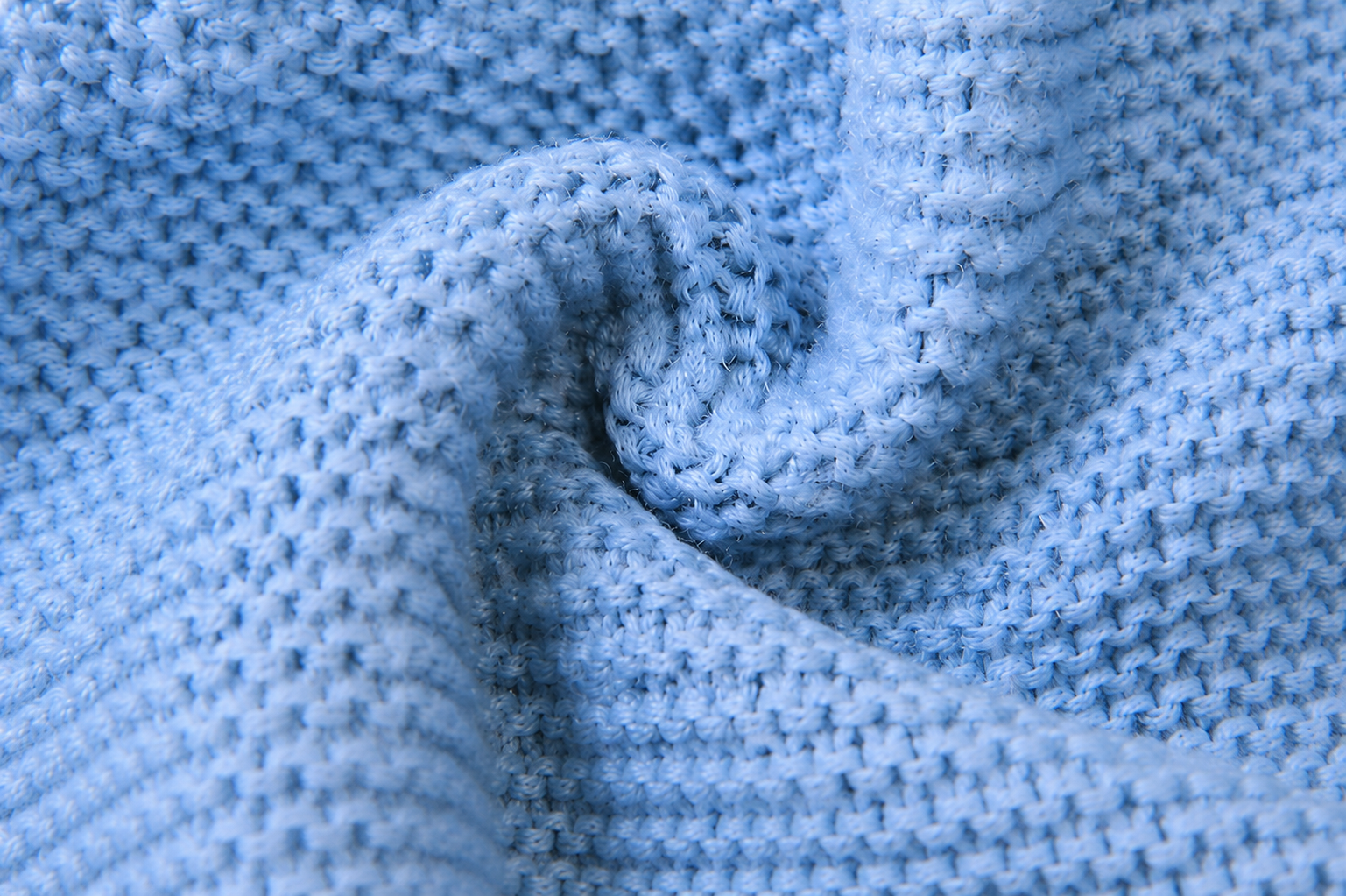Light blue close-up baby romper
